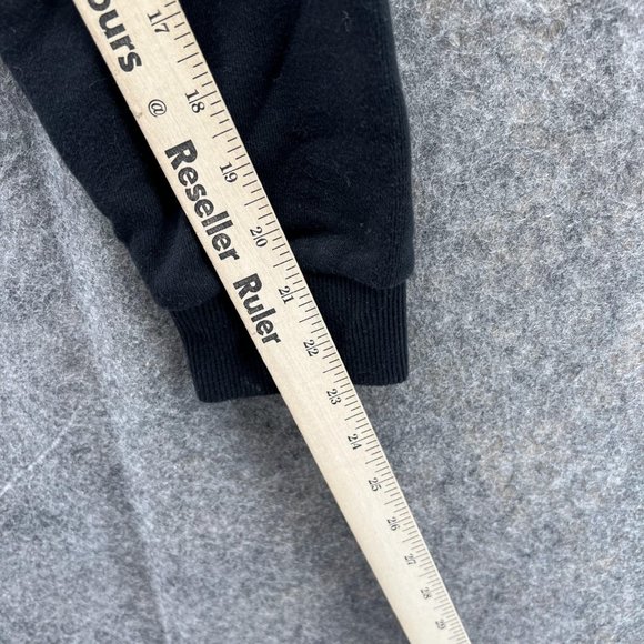 Vans Sweater Women Small Ladies Black White Hoodie Pullover Drawstring Cropped - Picture 9 of 13